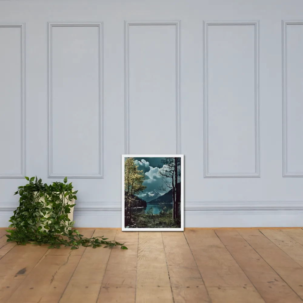 Whispers of Tranquility | Poster with White Frame | 16″×20″