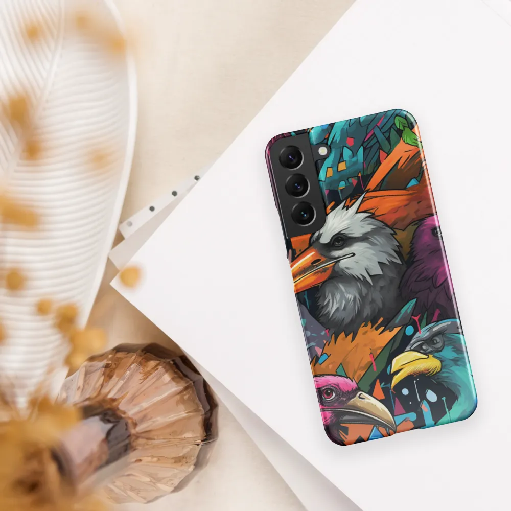 Avian Vortex: A Celebration of Color and Form