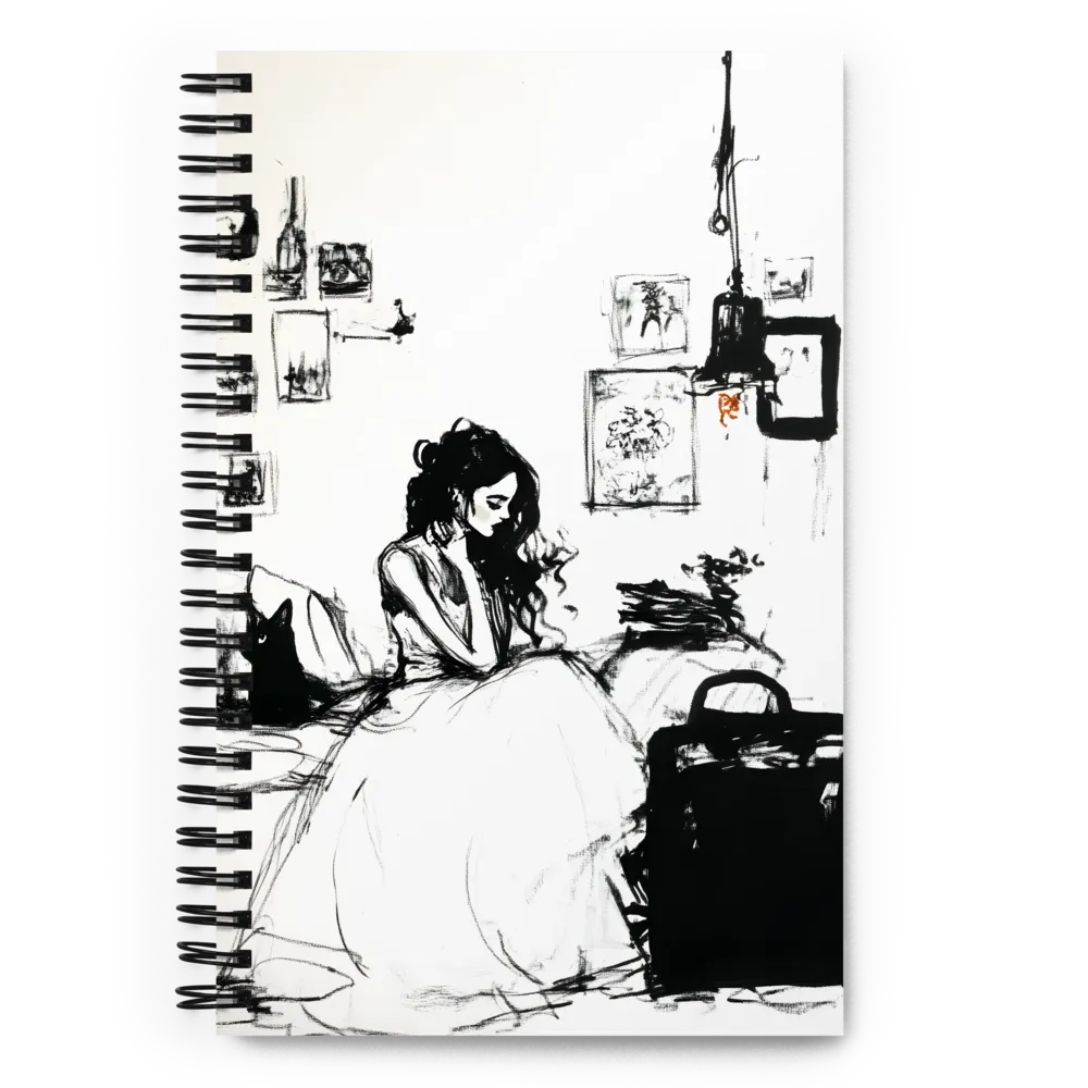 Reflections of Solitude | Spiral Notebook