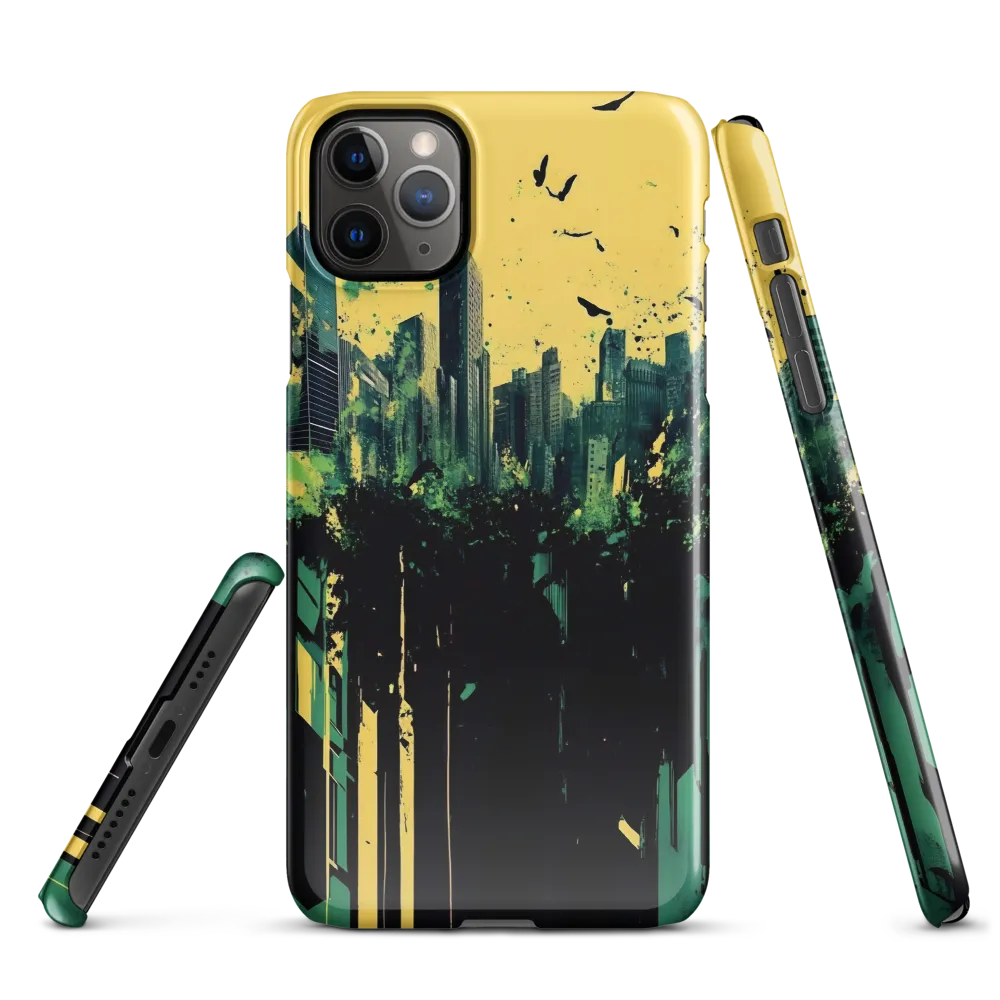 Urban Serenity: A Surreal Landscape | Phone Case |  11 Pro Max | Snap Case | Glossy