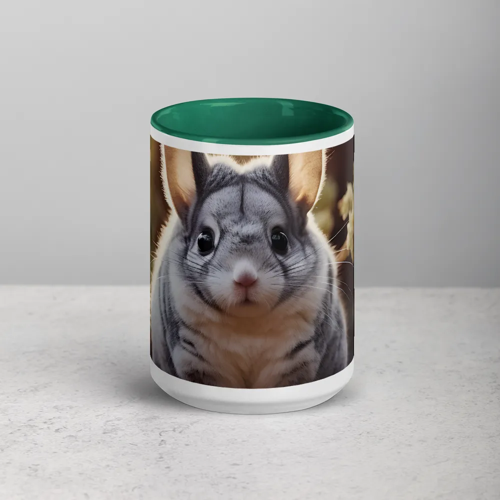 Curious Chinchilla in the Forest