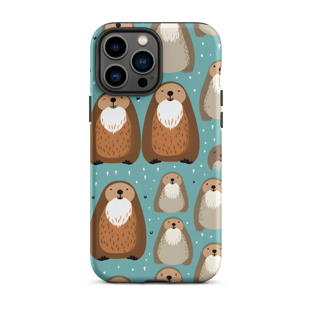 Whimsical Otter Pattern