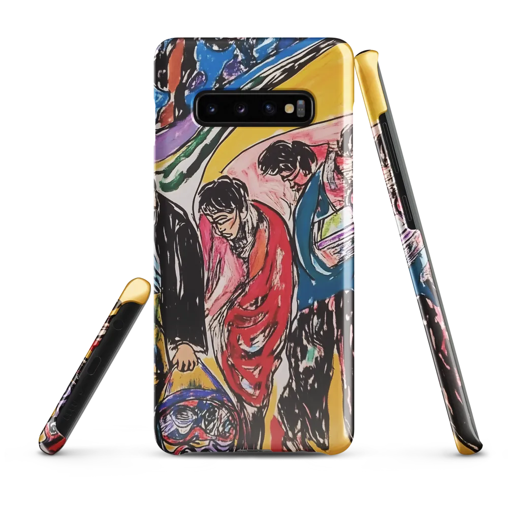 Women of the Market | Phone Case |  S10 Plus | Snap Case | Glossy