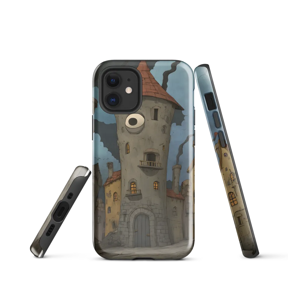 The Enigmatic Watchtower | Phone Case |  12 mini | Tough Case | Glossy