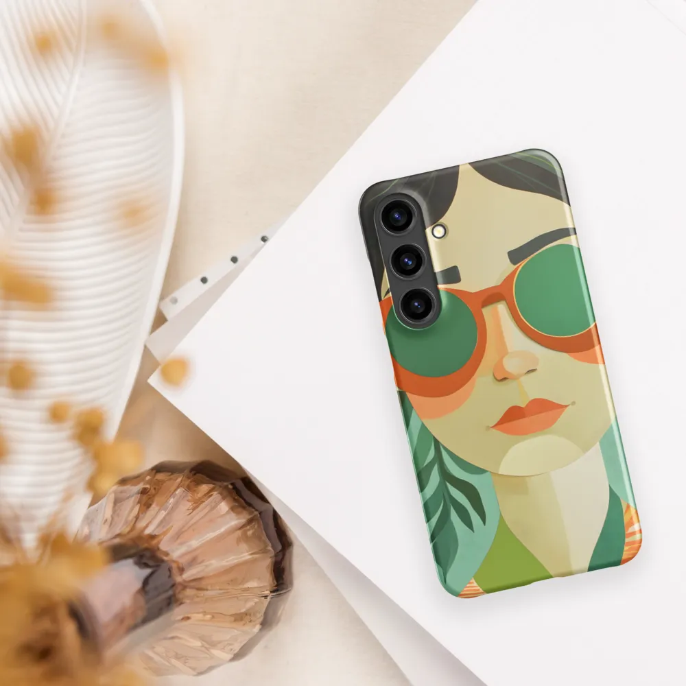 Bold Serenity: A Modern Portrait
