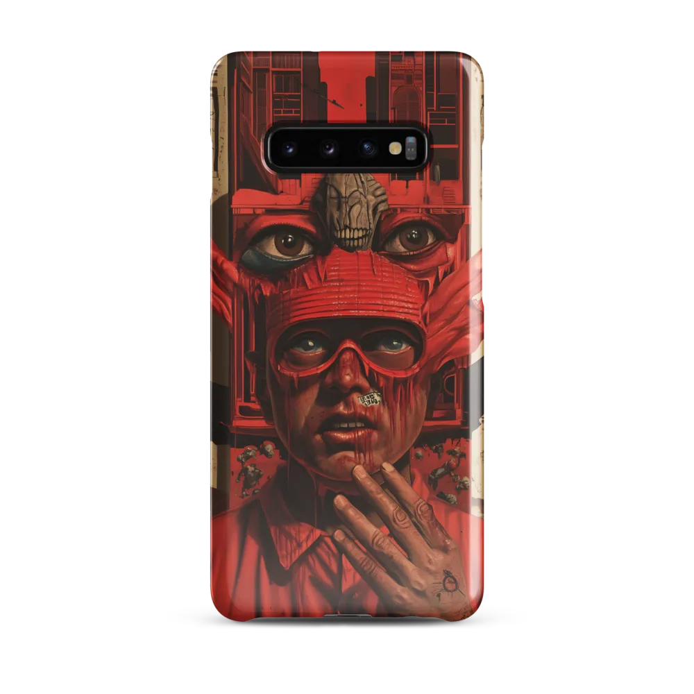 Urban Visions: The Watchful Eyes | Phone Case |  S10 Plus | Snap Case | Glossy