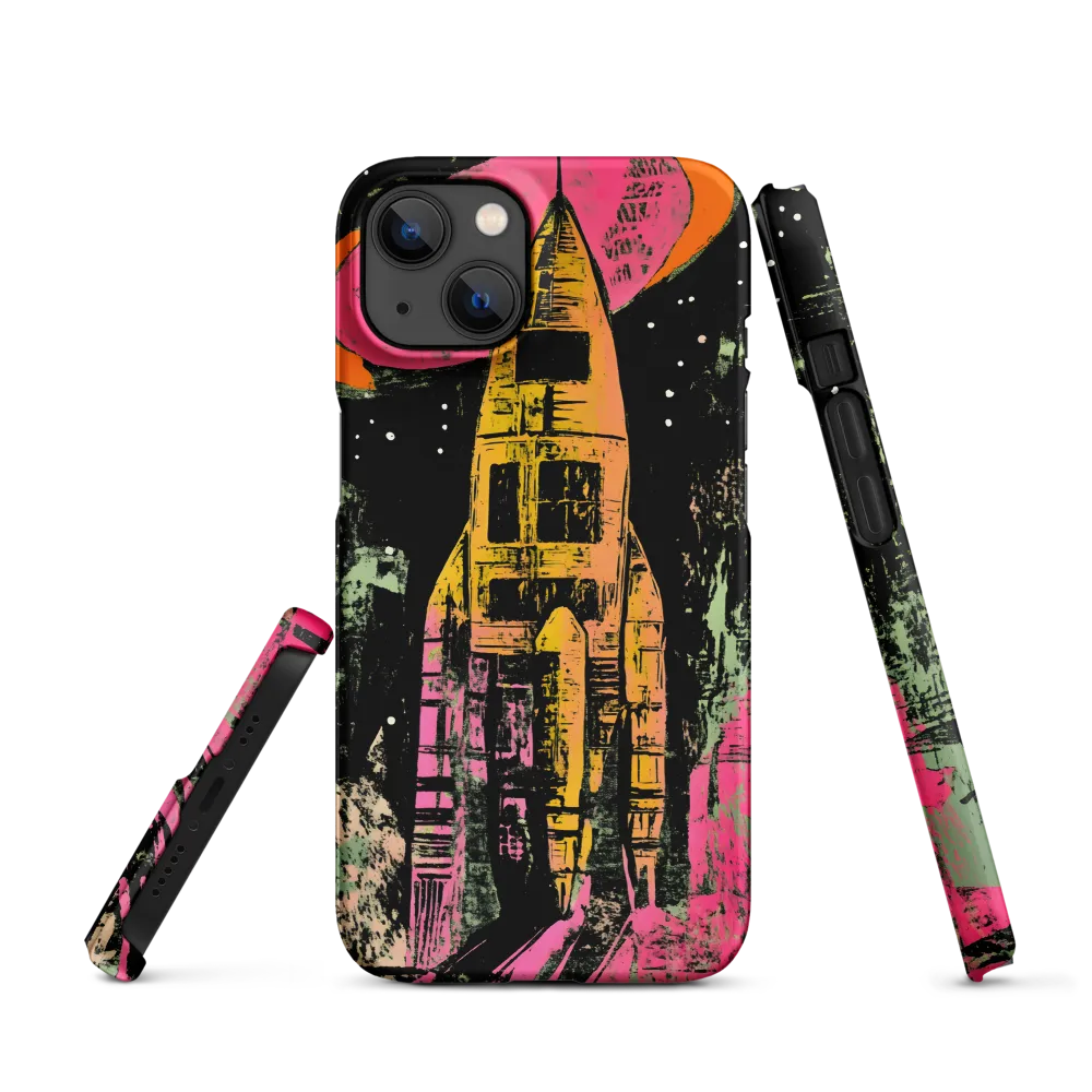 Cosmic Voyage: A Surreal Rocket Adventure
