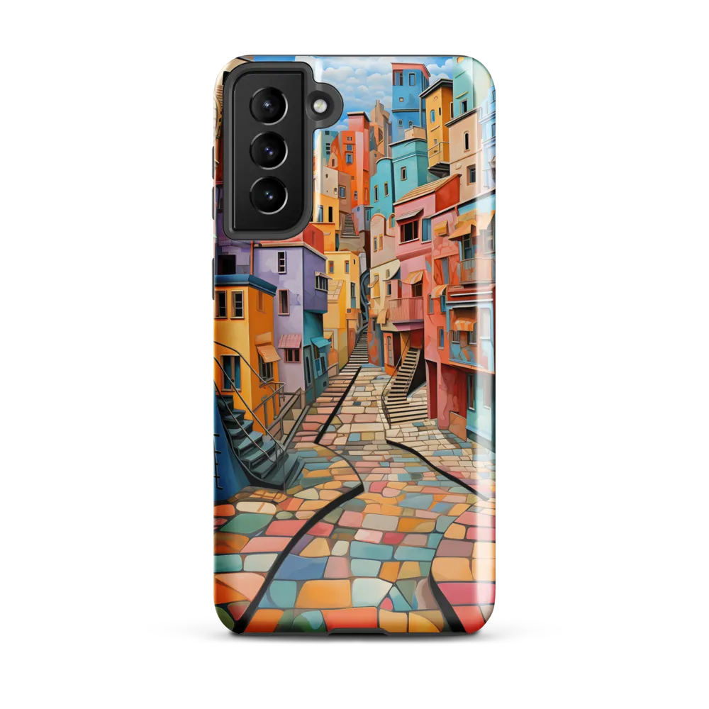 Vibrant Cityscape: A Kaleidoscope of Colors
