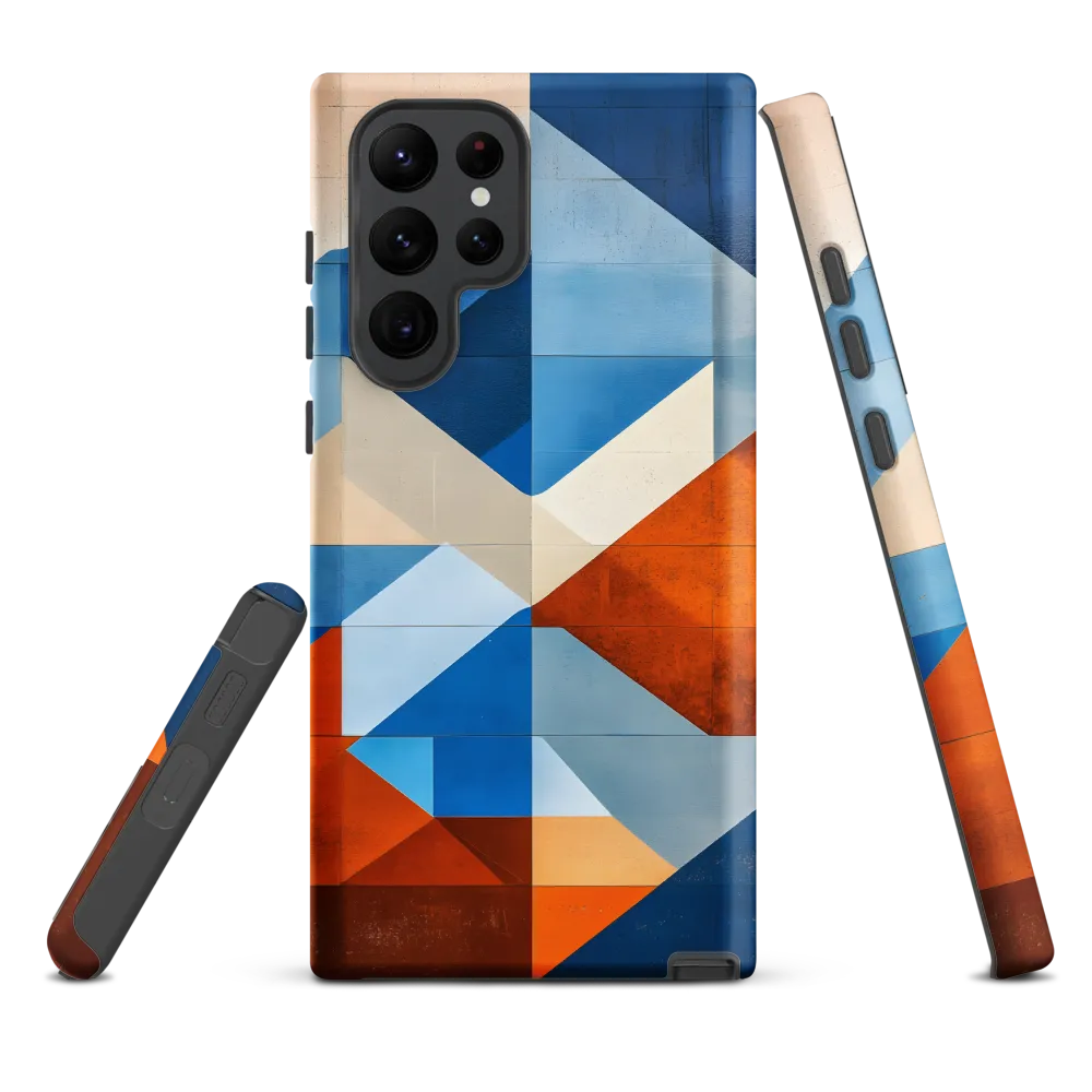 Geometric Harmony: A Vibrant Landscape