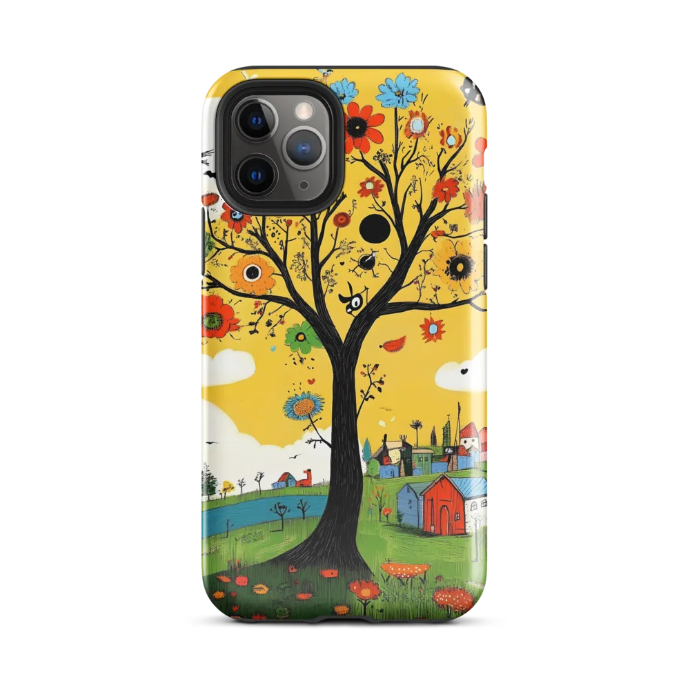 Whimsical Blooms of Life | Phone Case |  11 Pro | Tough Case | Glossy