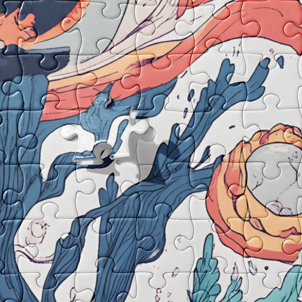 The Watchful Bloom | Jigsaw Puzzle | 252 pieces
