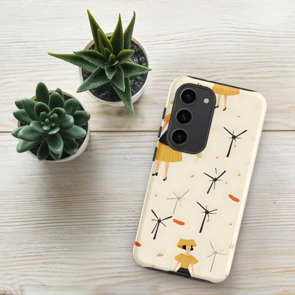 Whimsical Patterns of Nature and Femininity
