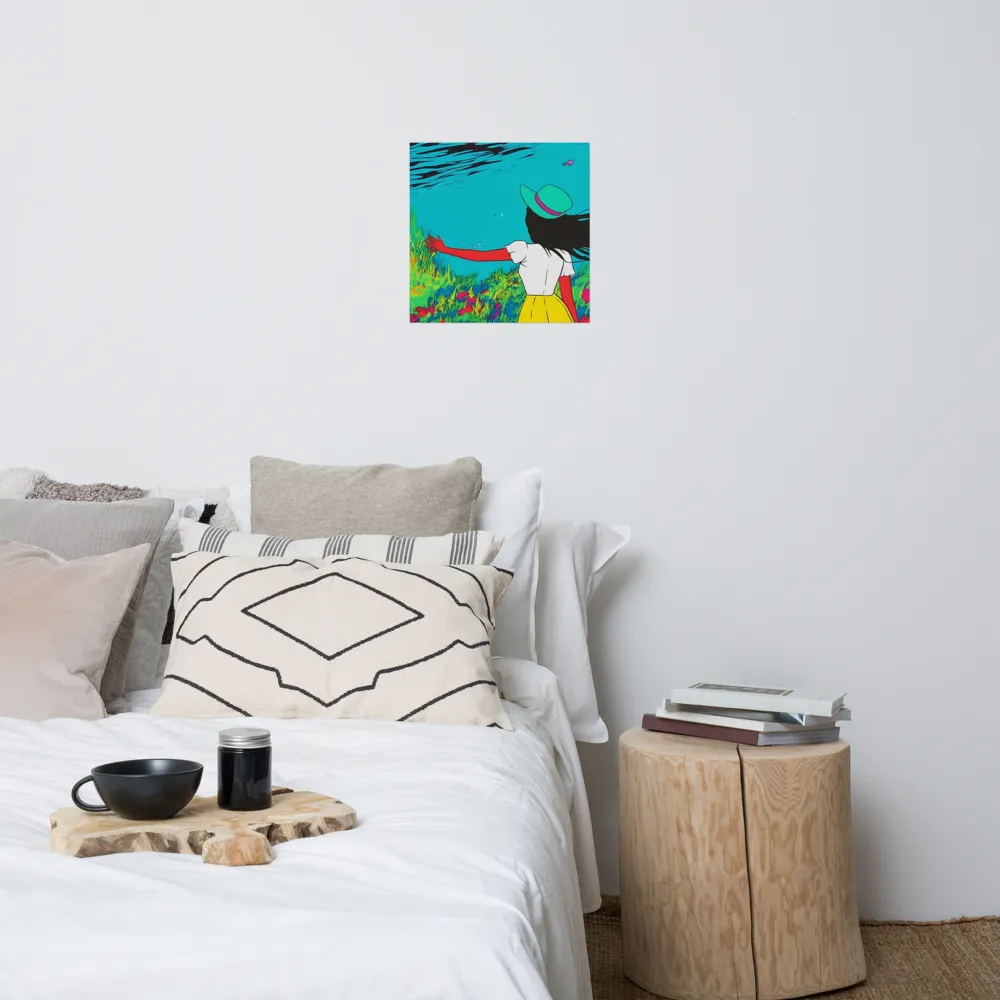 Whimsical Encounter | Poster | 18″×18″