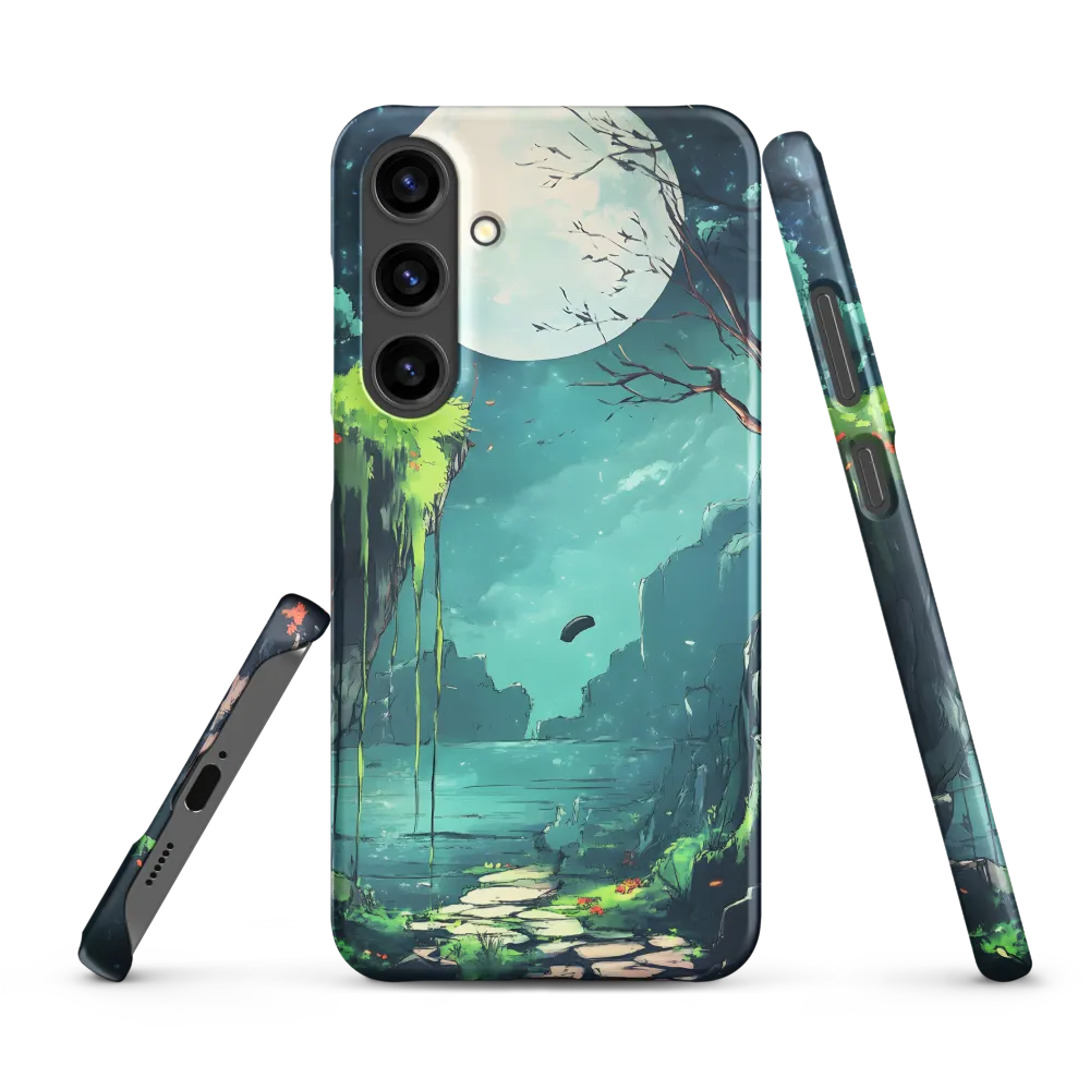Moonlit Serenity: A Fantastical Landscape