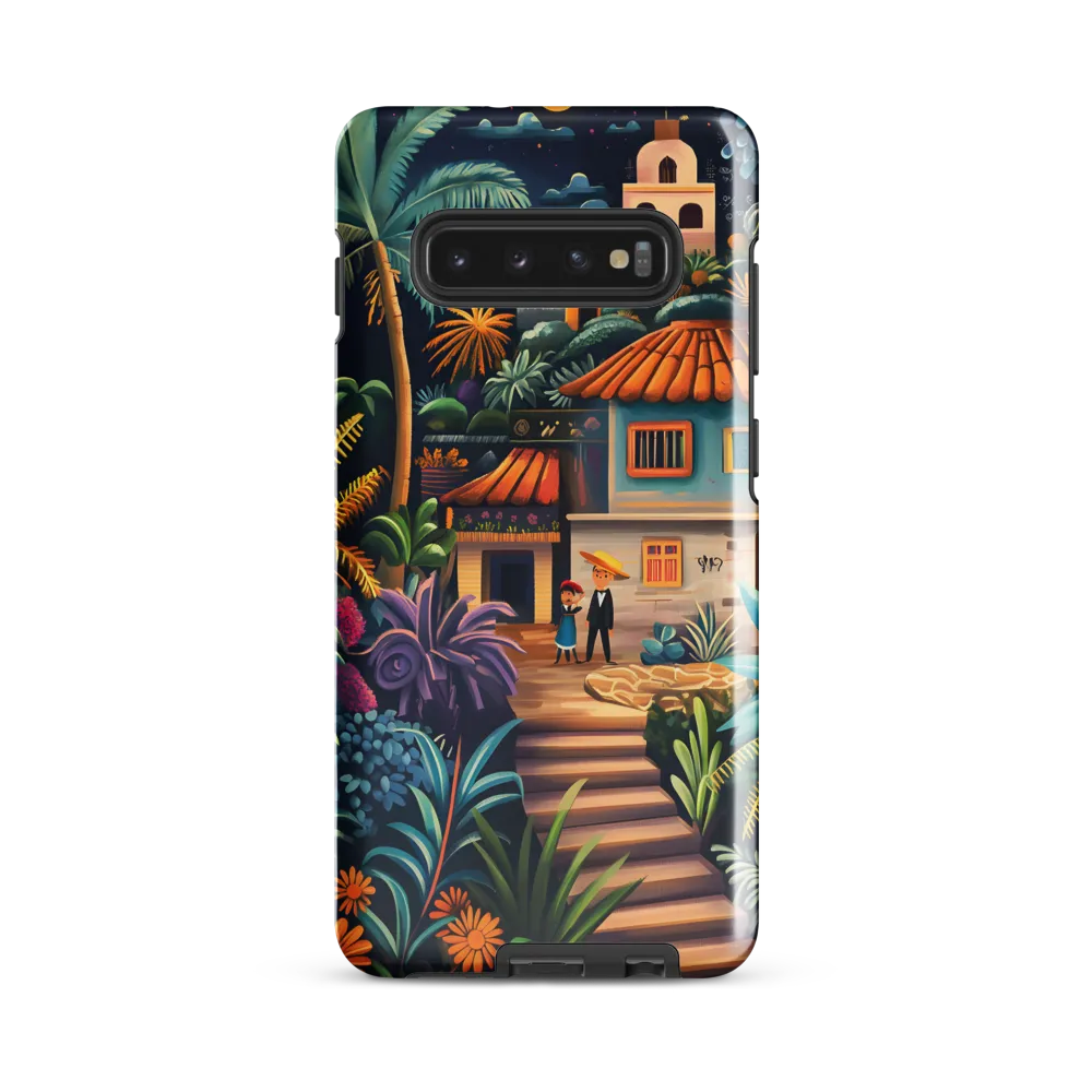 Tropical Reverie | Phone Case |  S10 Plus | Tough Case | Glossy