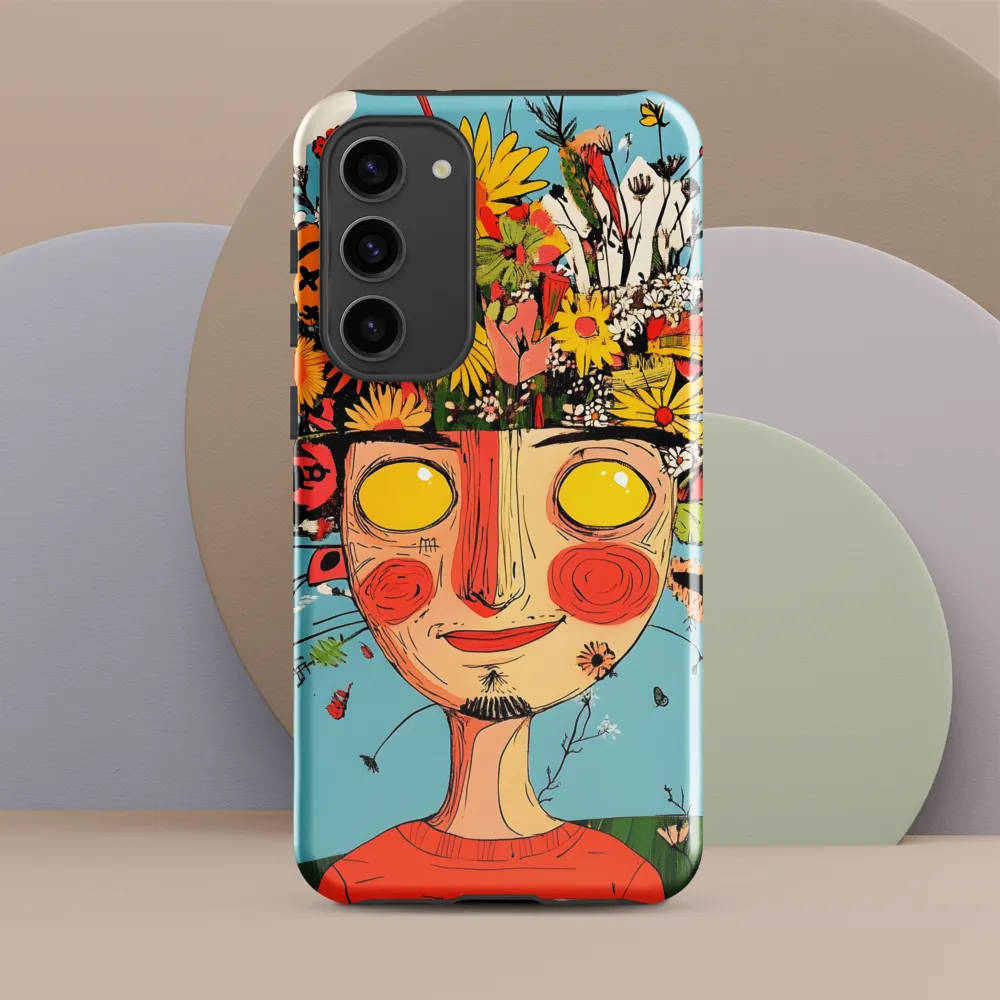 Whimsical Bloom | Phone Case |  S23 Plus | Tough Case | Glossy