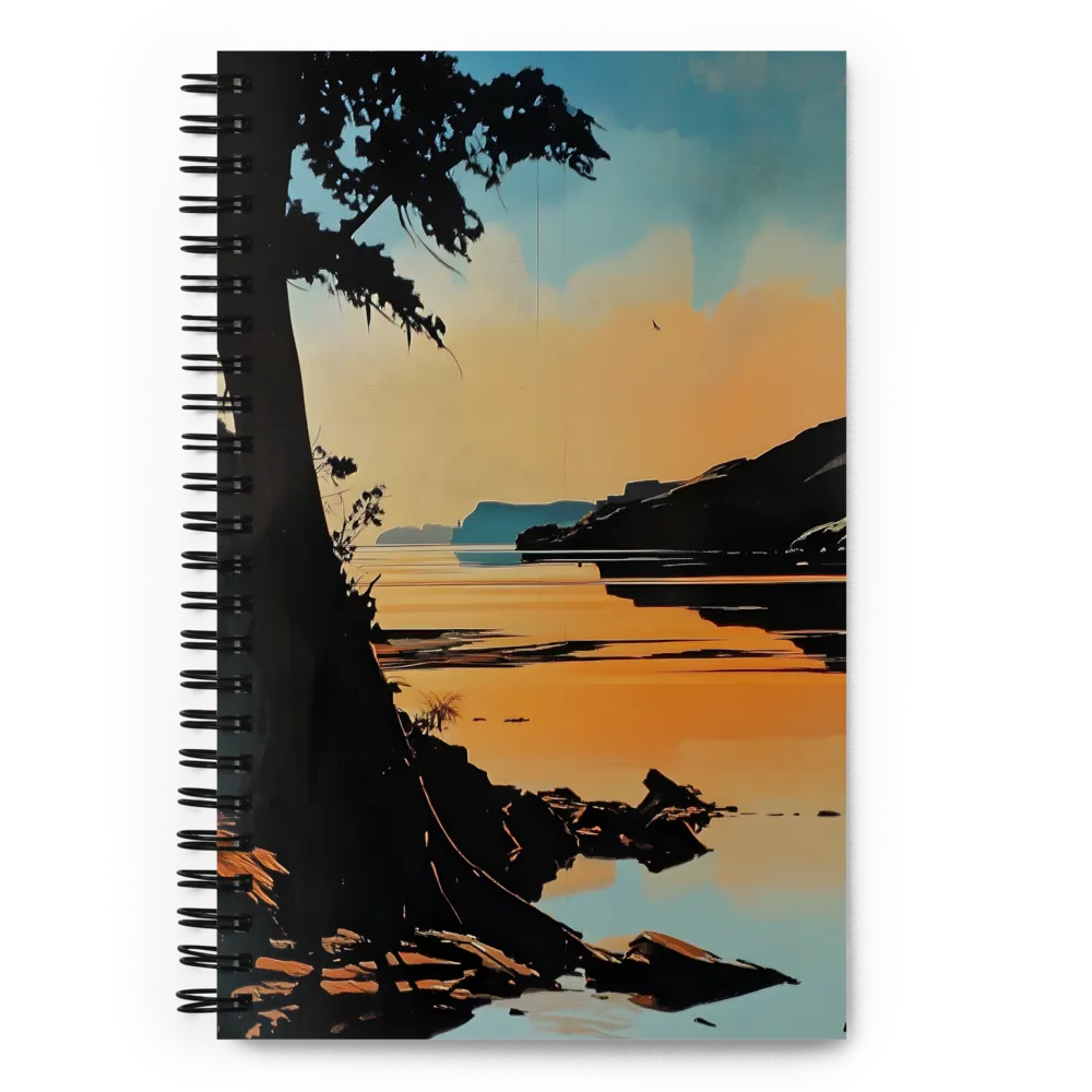 Reflections of Twilight | Spiral Notebook