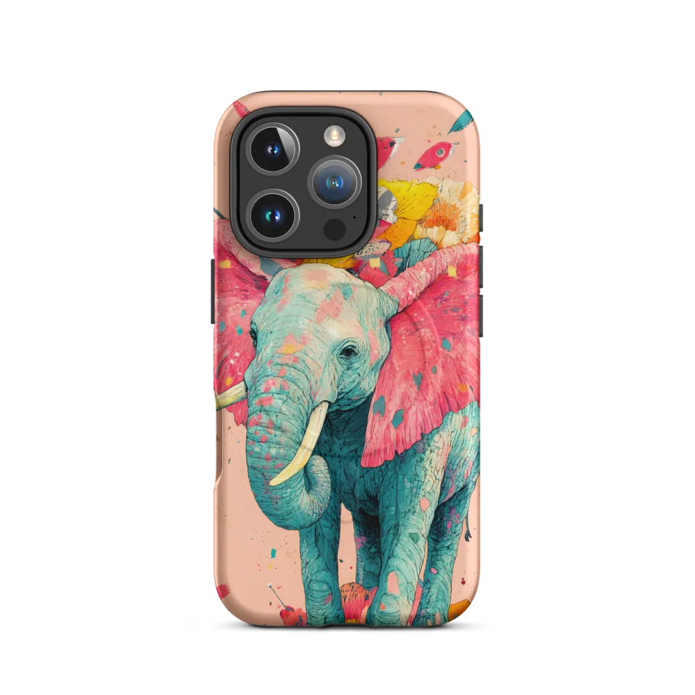 Whimsical Elegance: The Floral Elephant