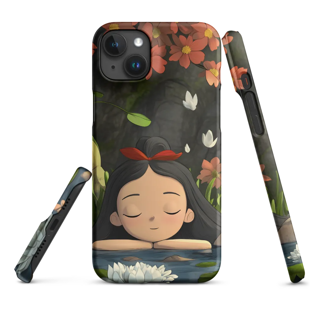 Tranquility by the Waterside | Phone Case |  15 Plus | Snap Case | Matte