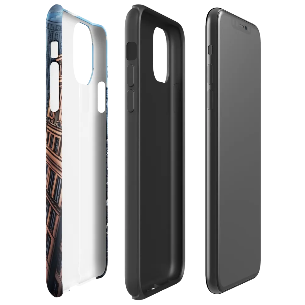 Skyline Symphony: A City in Motion | Phone Case |  11 Pro Max | Tough Case | Glossy