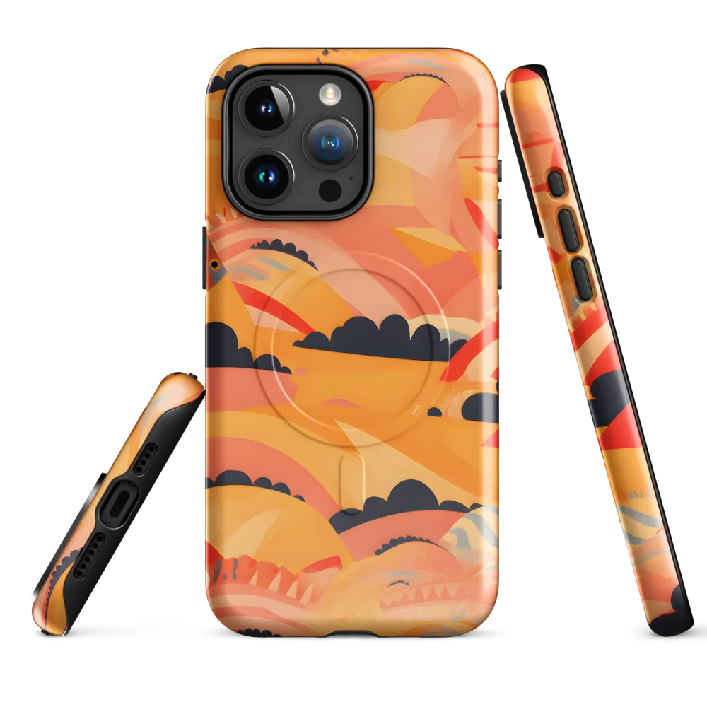 Whispers of the Abstract Horizon | Phone Case |  15 Pro Max | MagSafe® Tough Case | Glossy