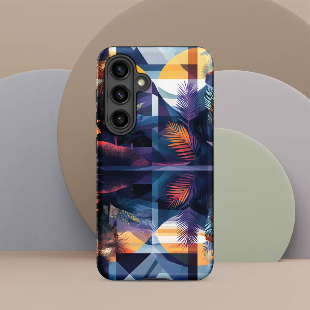 Tropical Serenity: A Modern Landscape