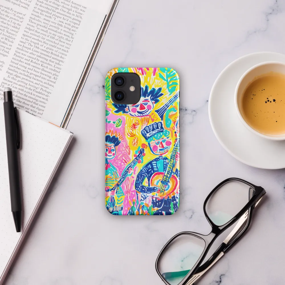 Joyful Duet: A Celebration of Music | Phone Case |  12 | Snap Case | Glossy