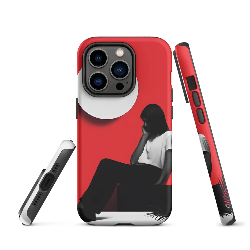Contemplation in Red