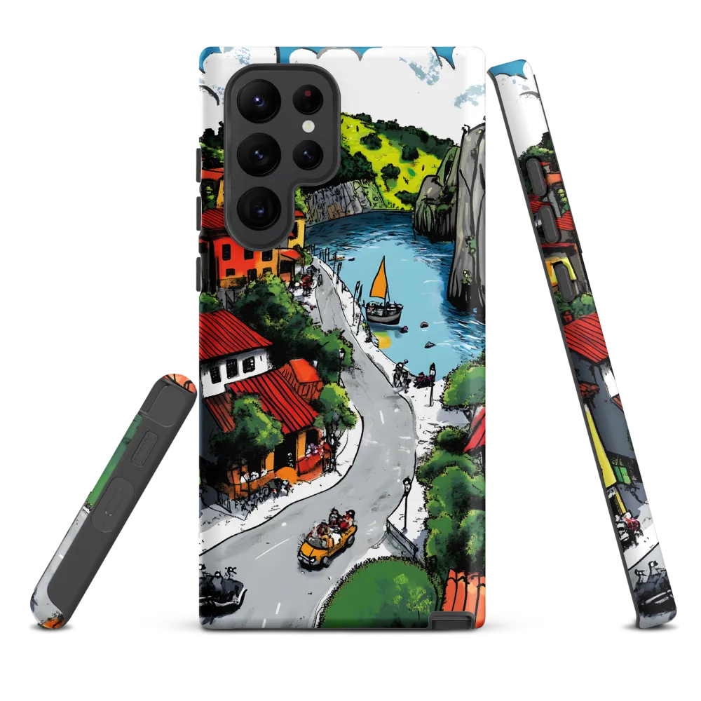 Whimsical Village by the Water