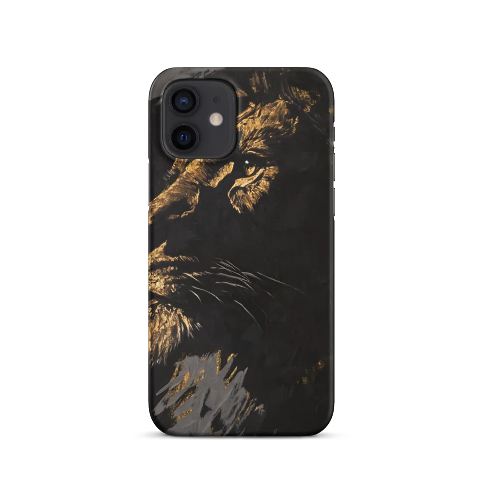 Majestic Gaze: The Golden Lion
