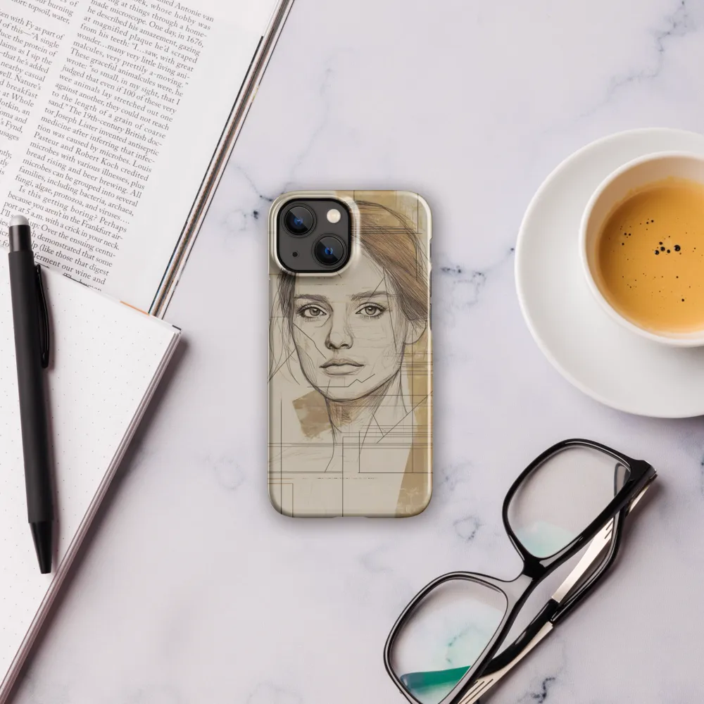 Geometric Elegance: A Modern Portrait