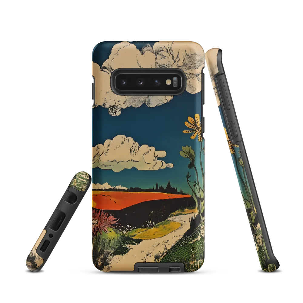 Surreal Blooming Landscape