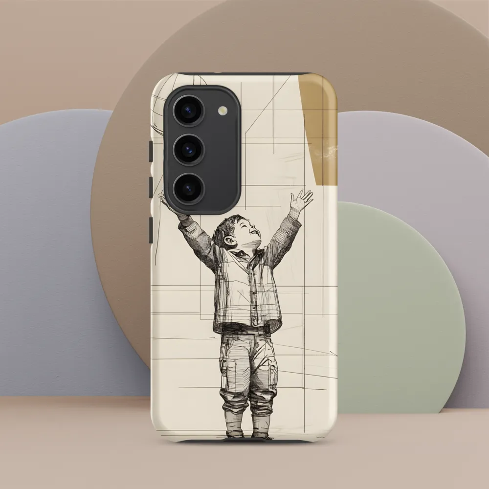 A Child's Dream | Phone Case |  S23 | Tough Case | Matte