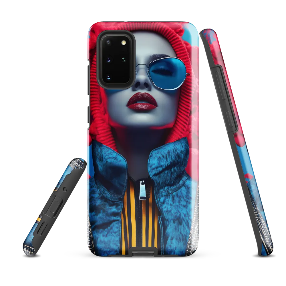 Bold Elegance in Digital Fashion