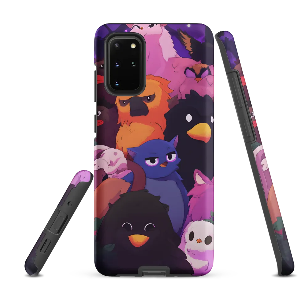 Whimsical Avian Gathering