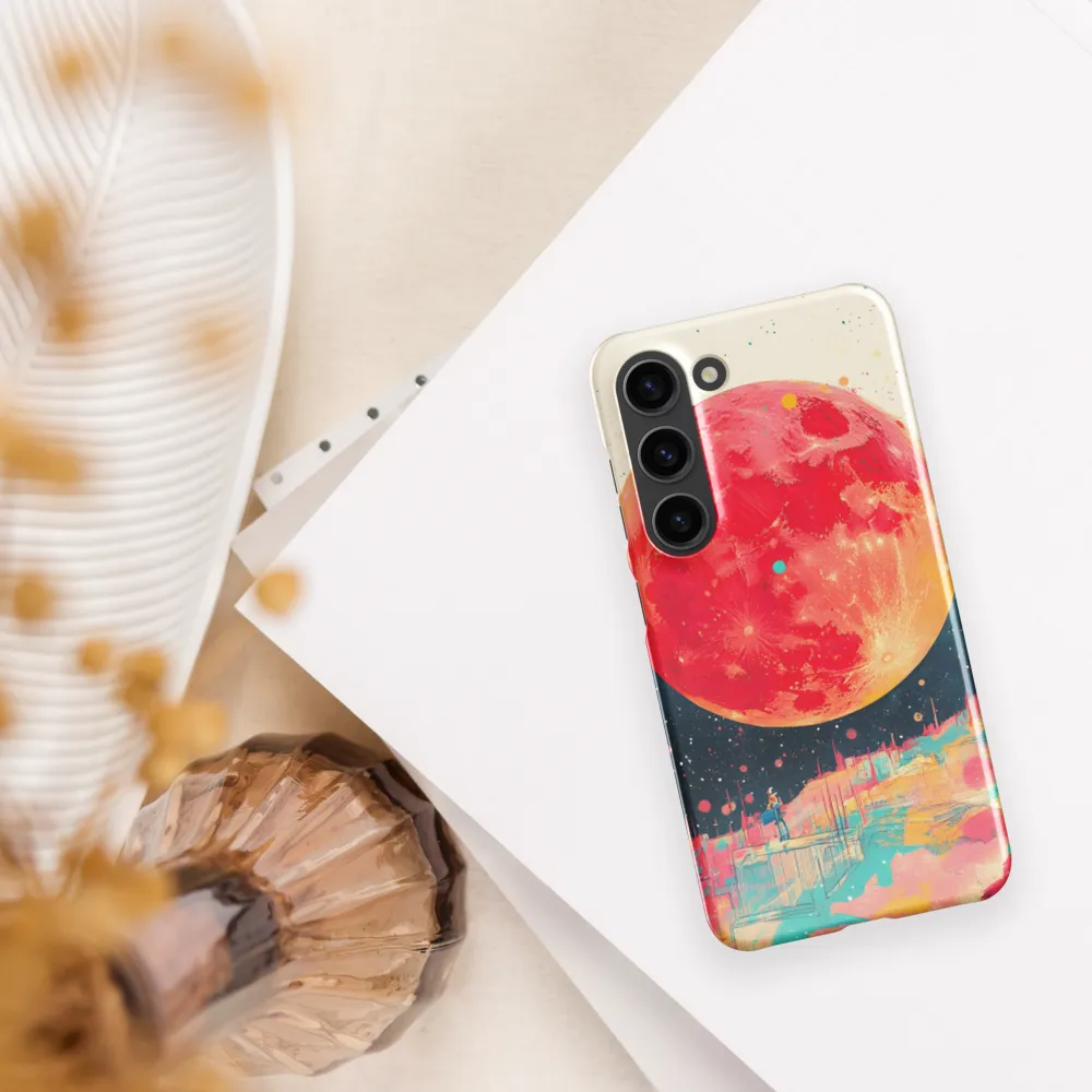 Crimson Dreams: A Lunar Exploration