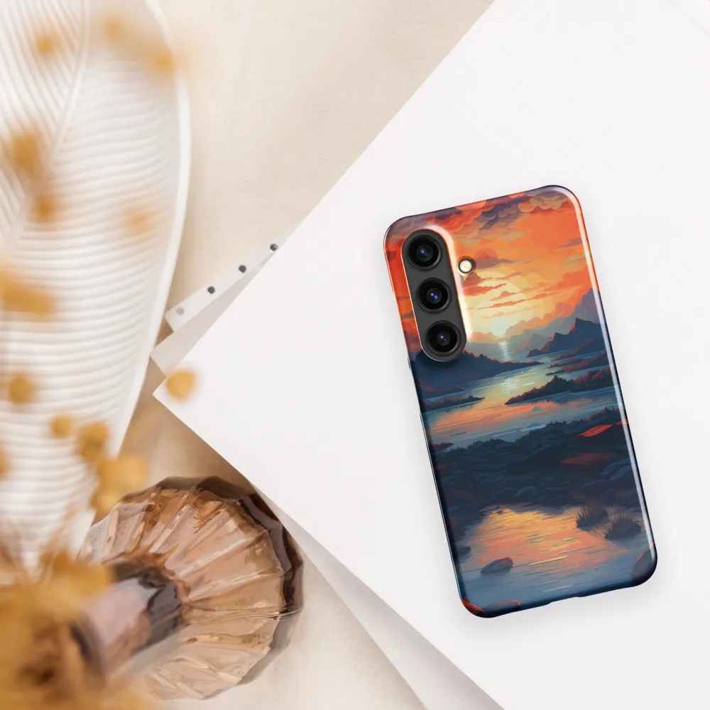 Ethereal Evening: A Digital Dusk