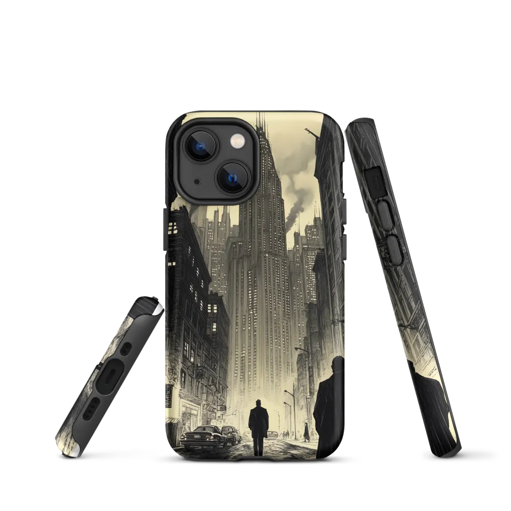 Echoes of the City | Phone Case |  13 mini | Tough Case | Matte