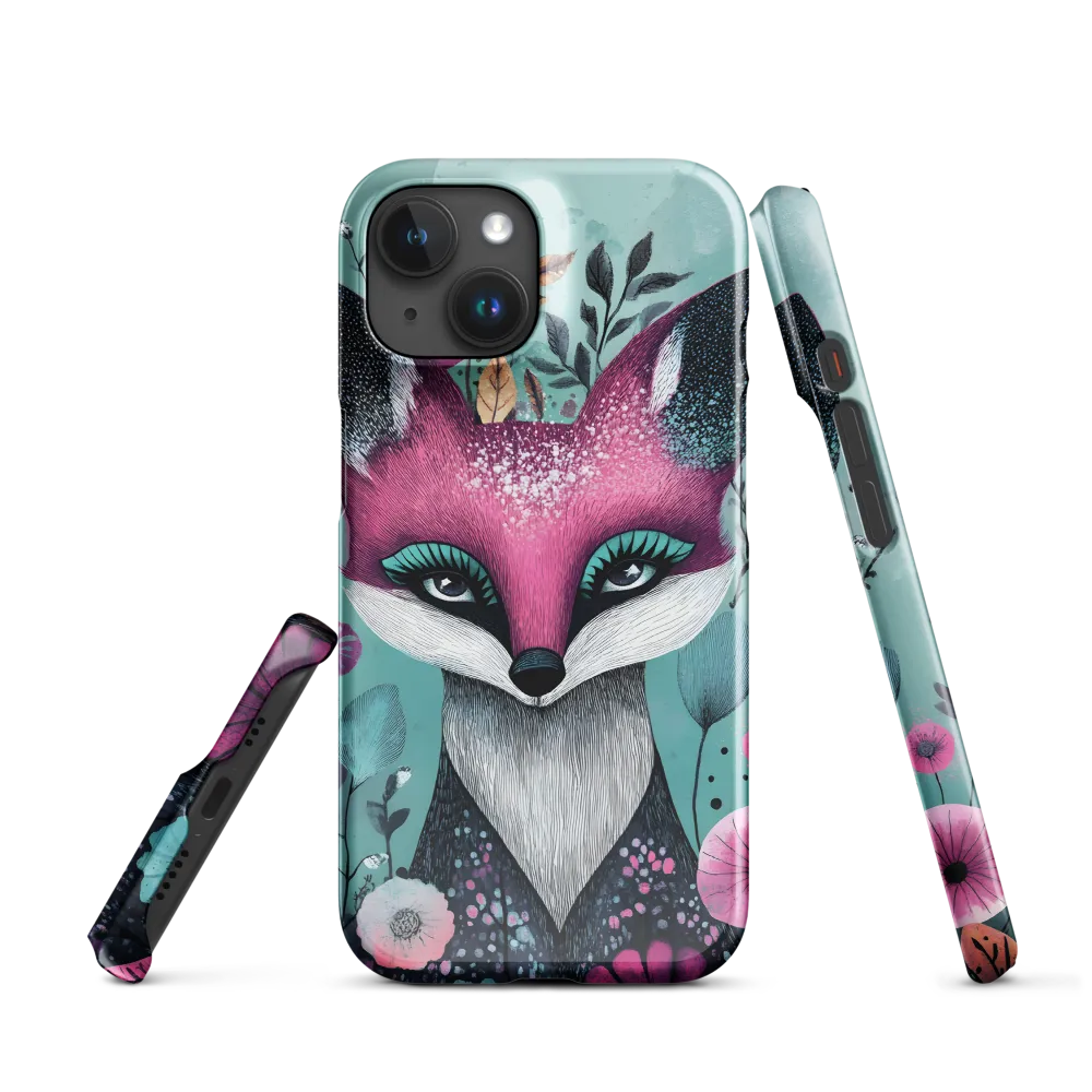 Whimsical Fox Among Blossoms