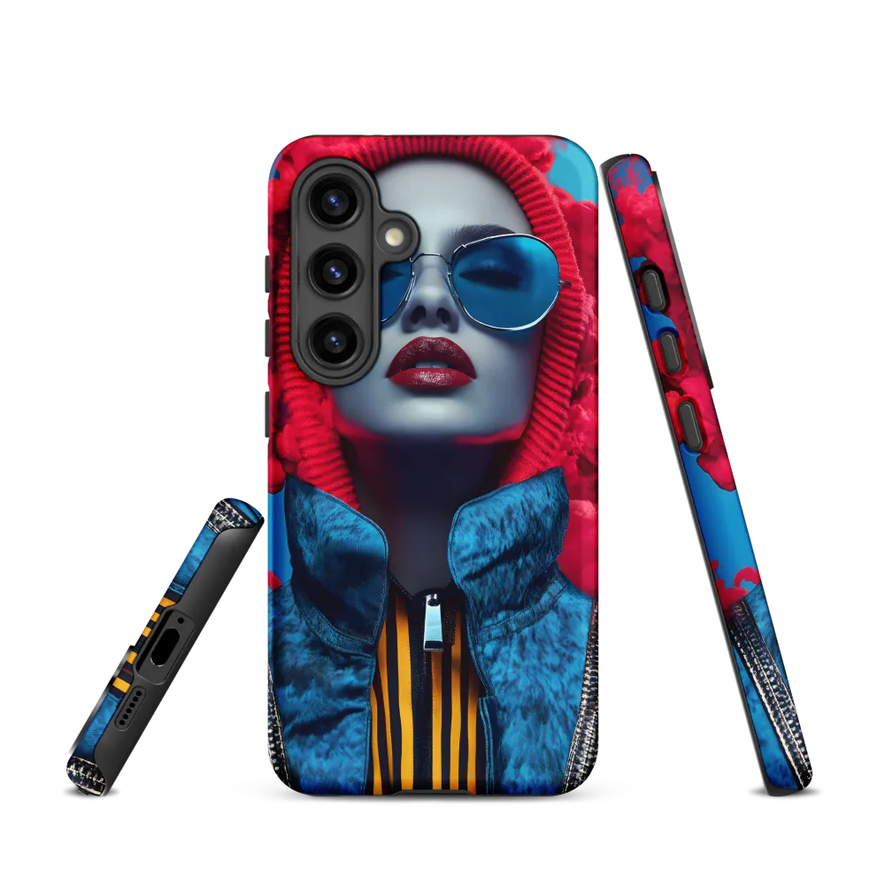 Bold Elegance in Digital Fashion