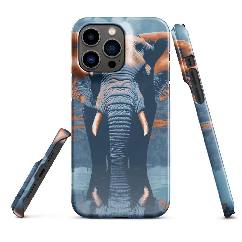 Majestic Reflection: The Elephant's Serenade