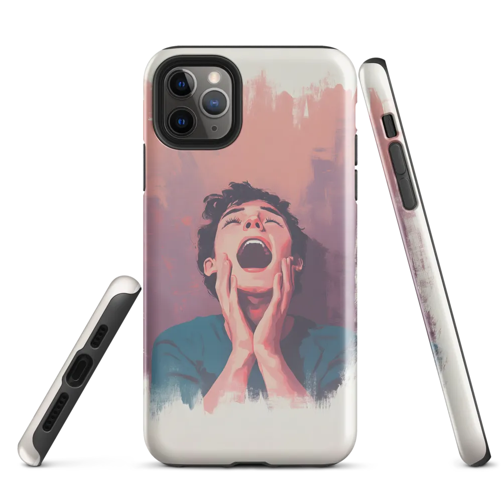 The Silent Scream | Phone Case |  11 Pro Max | Tough Case | Glossy