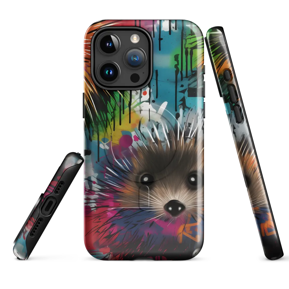 Whimsical Hedgehogs in a Kaleidoscopic Wonderland