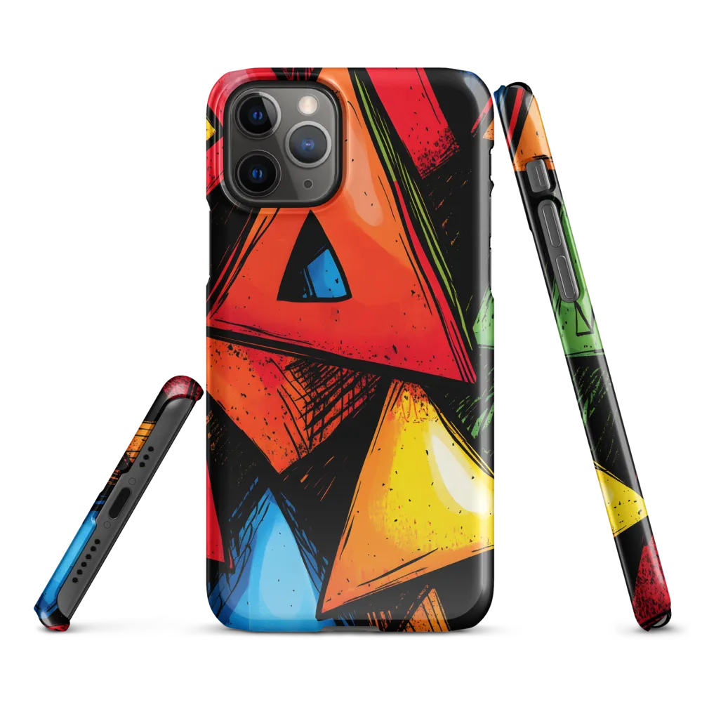 Vibrant Triangles in Abstract Harmony