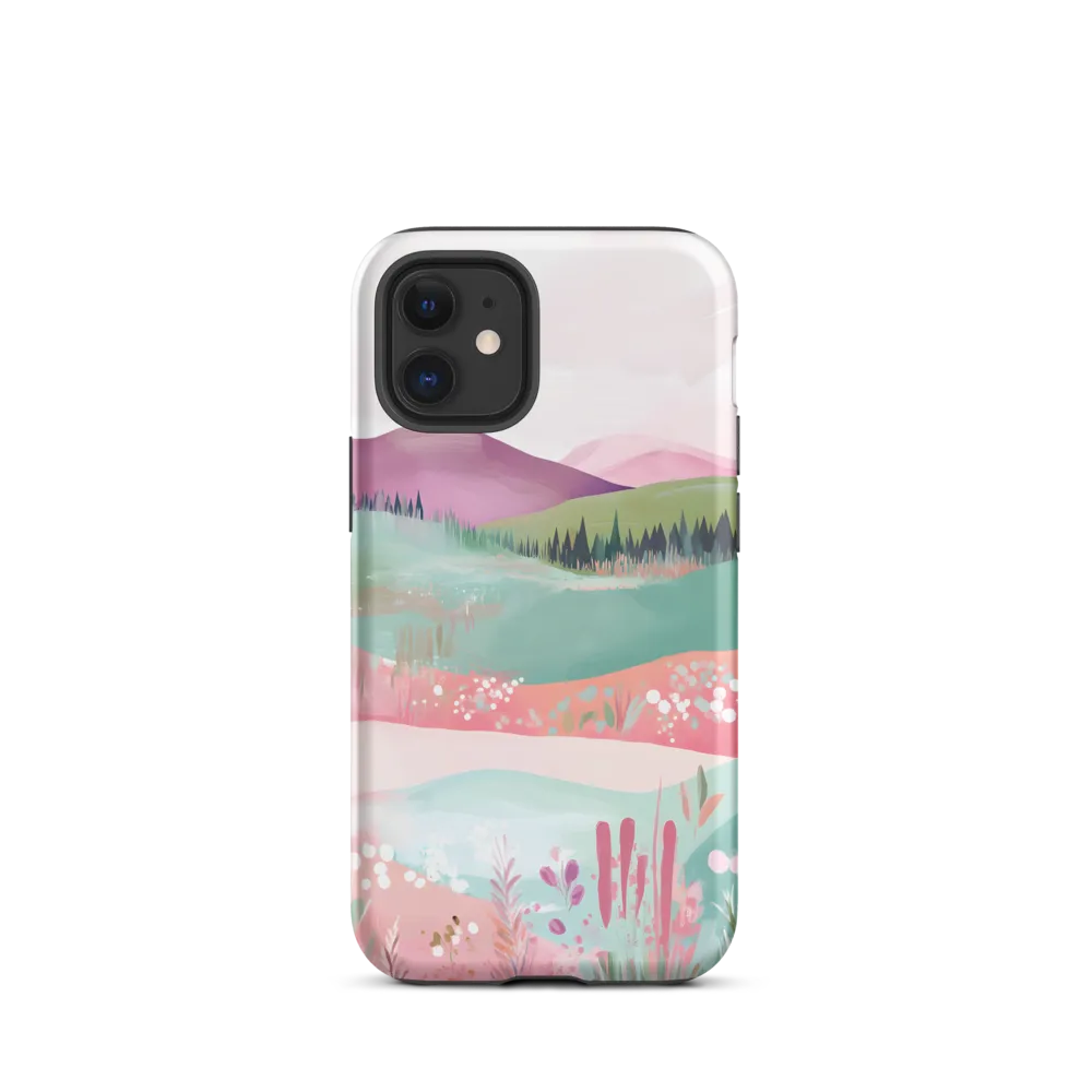 Pastel Meadow, Layered Hills