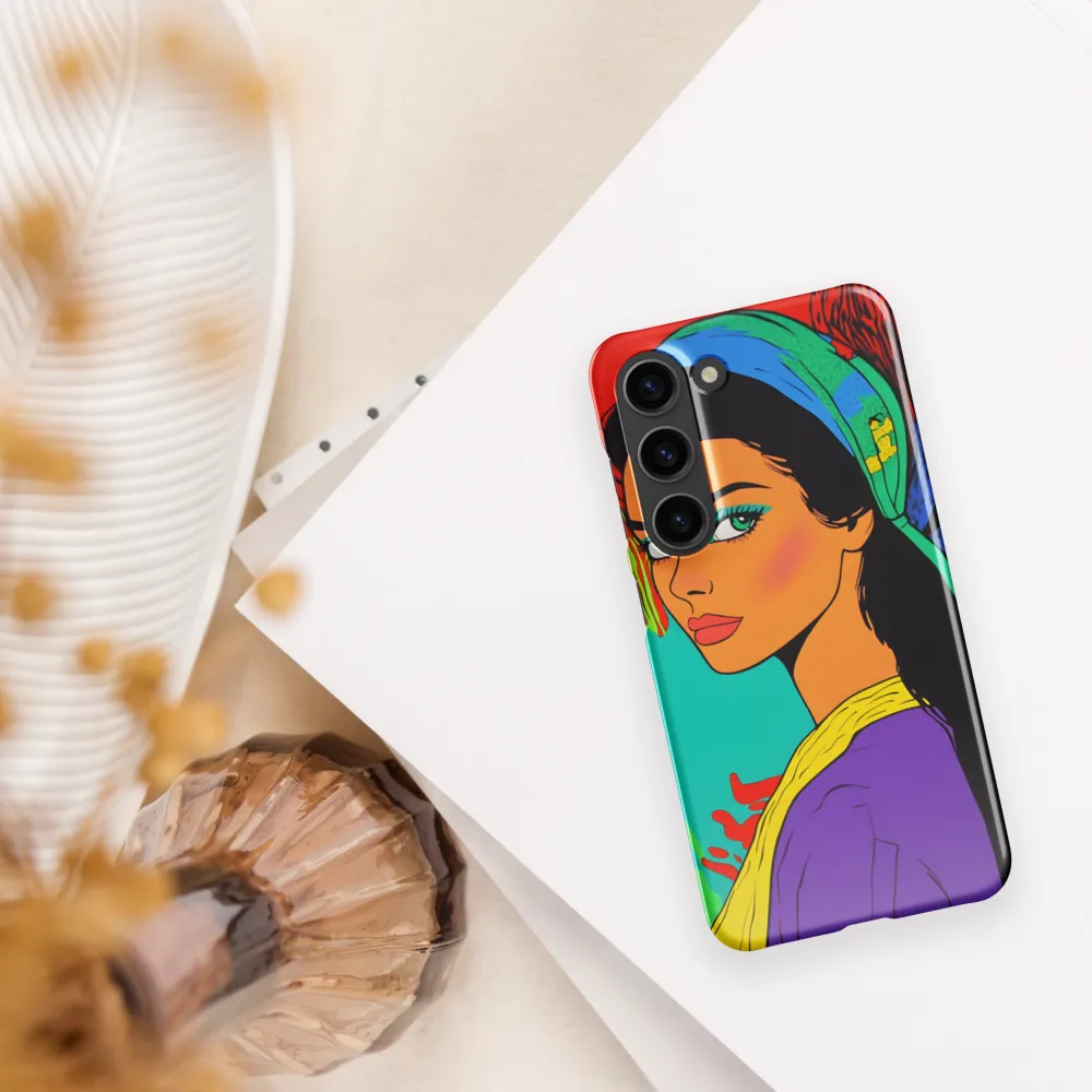 Vibrant Elegance | Phone Case |  S23 | Snap Case | Glossy