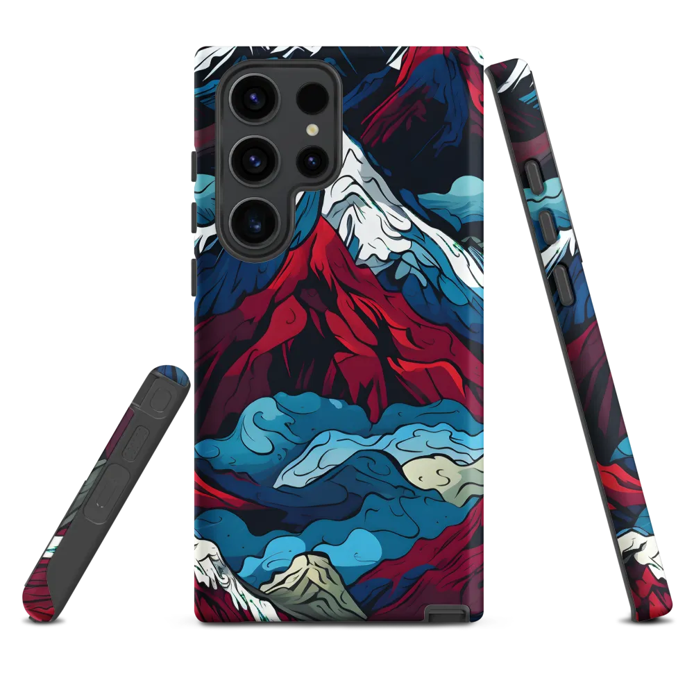 Mountain Majesty: An Abstract Voyage