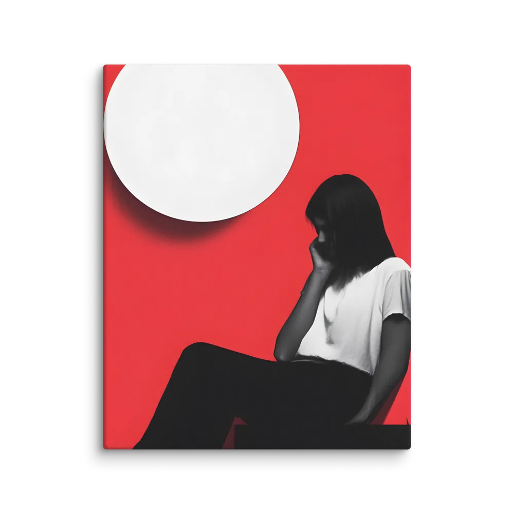 Contemplation in Red