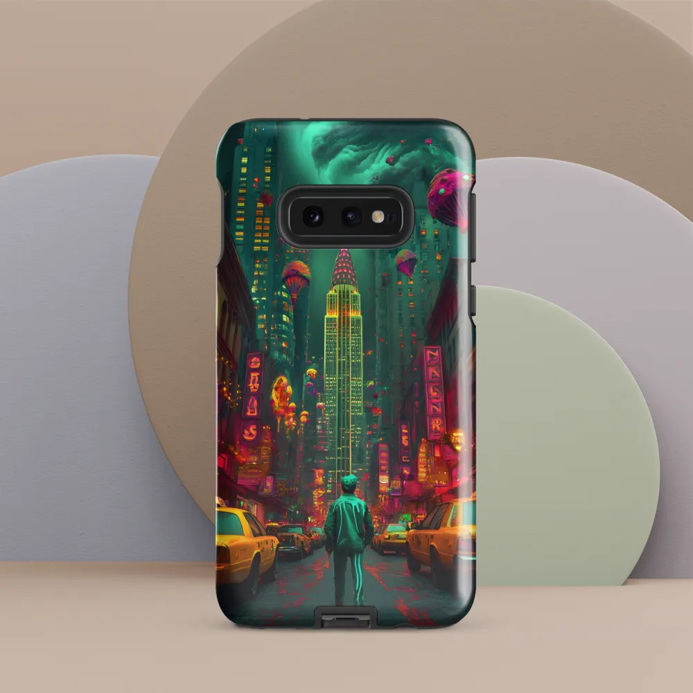 Neon Dreams: A Surreal Urban Journey