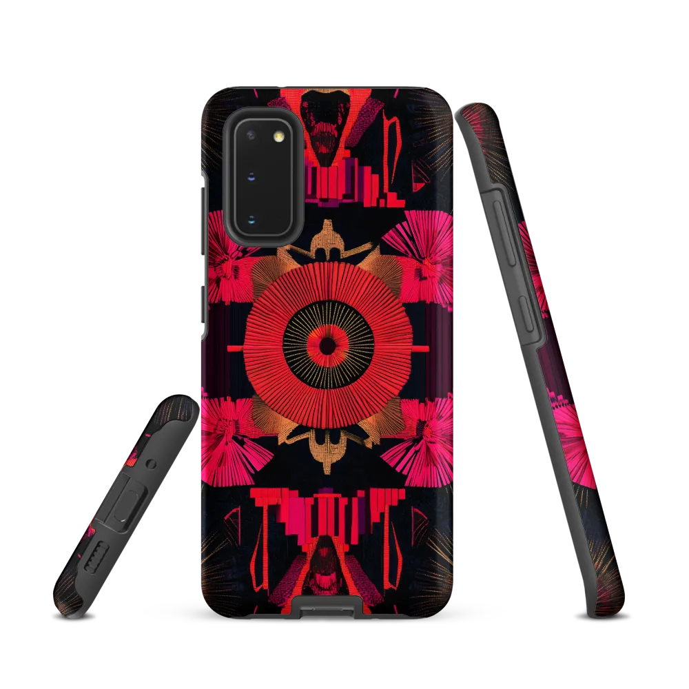 Dynamic Geometric Symphony | Phone Case |  S20 | Tough Case | Matte